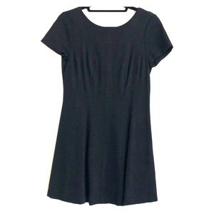 Banana Republic Black Fit and Flare Dress